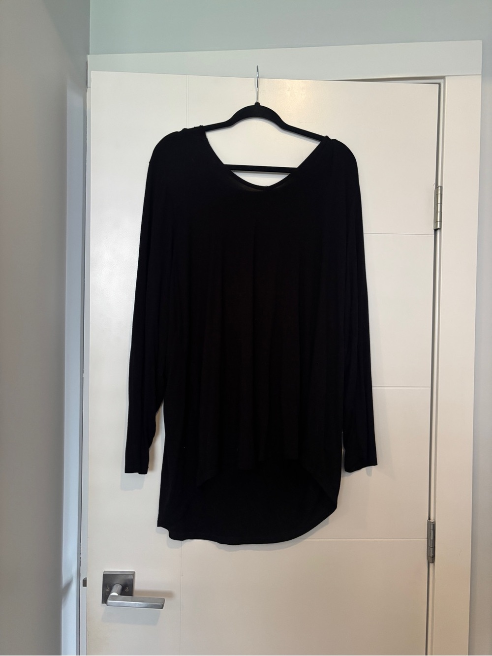 Torrid Super Soft Knits Lightweight Long Sleeve Shirt Black